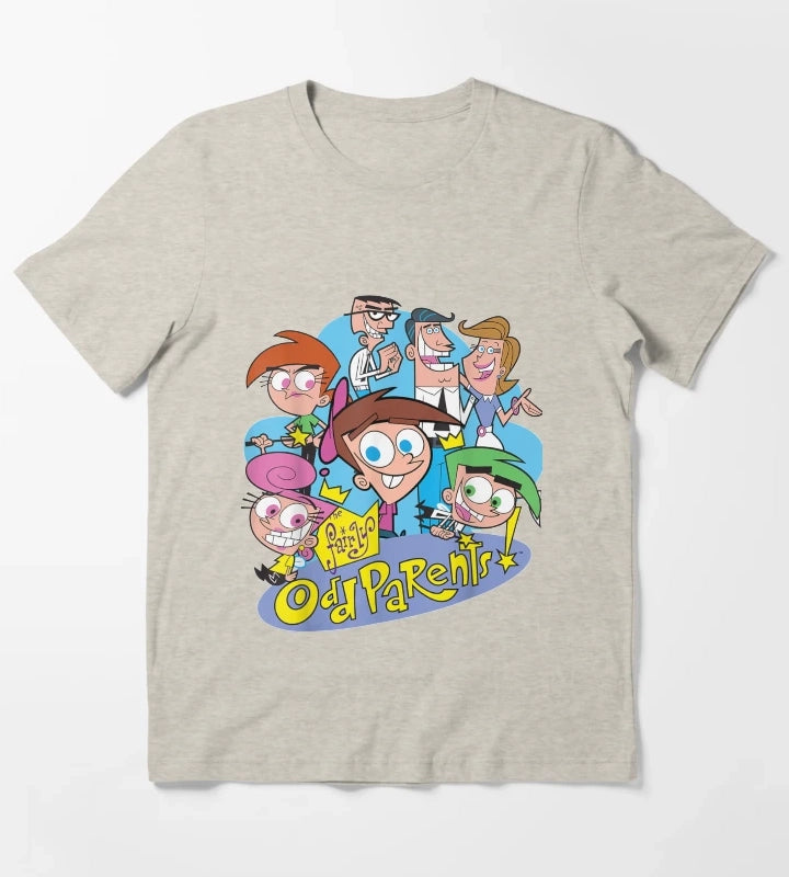 Nickelodeon The Fairly Oddparents Cast T-Shirt Cream