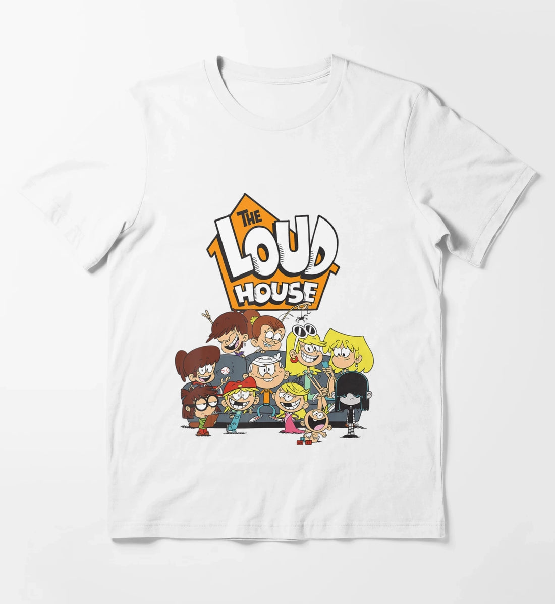 Nickelodeon The Loud House Character T-Shirt White