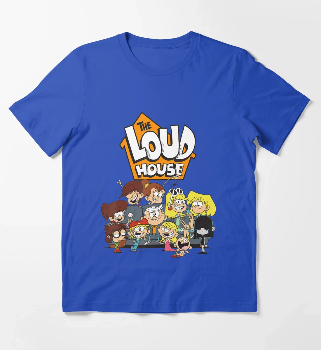 Nickelodeon The Loud House Character T-Shirt Blue