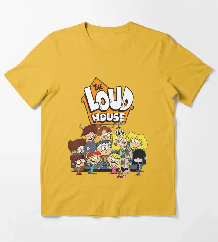 Nickelodeon The Loud House Character T-Shirt Yellow