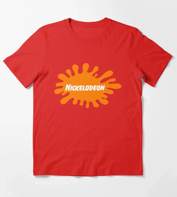 Nickelodeon logo classic t shirt T-Shirt Red