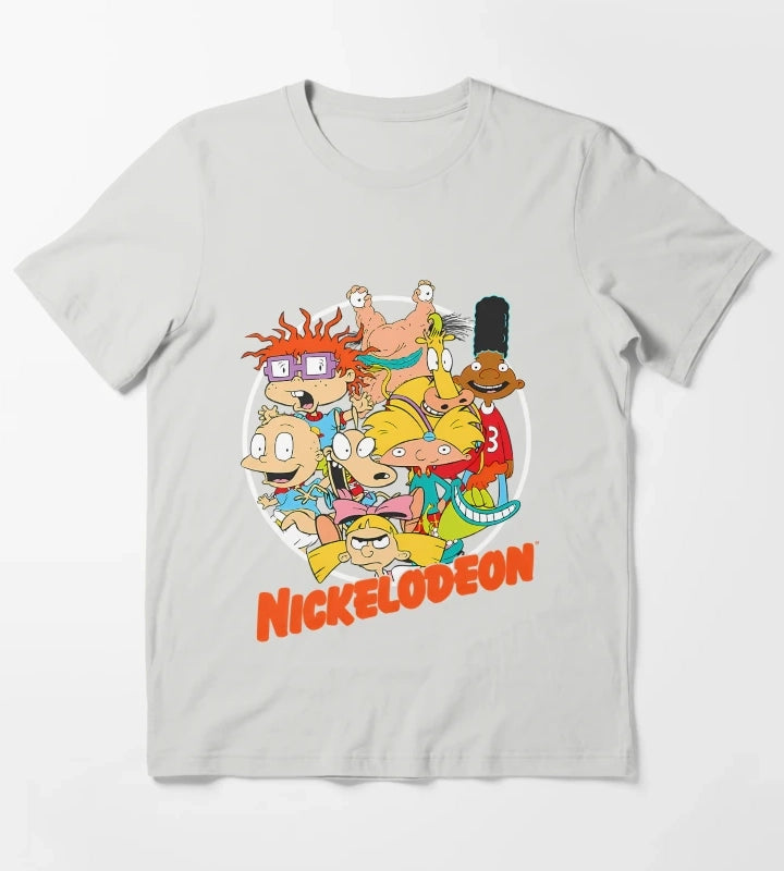 Nickelodeons Cartoon T-Shirt Light Grey