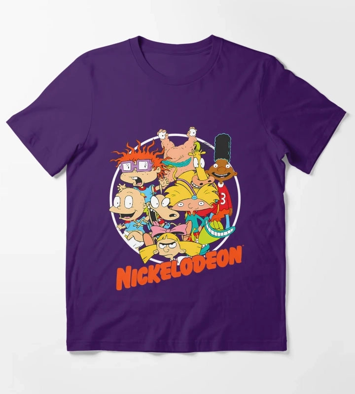 Nickelodeons Cartoon T-Shirt Purple