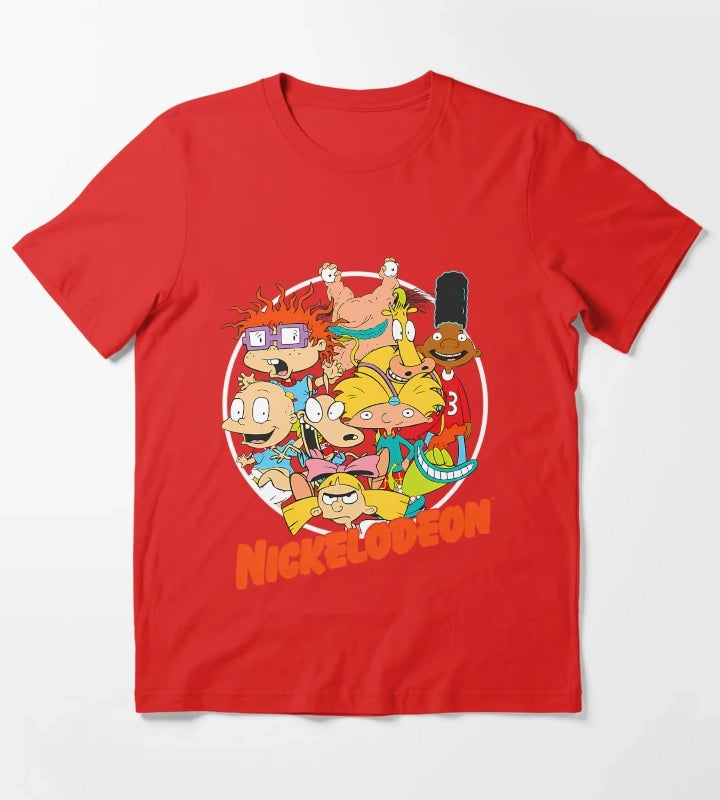 Nickelodeons Cartoon T-Shirt Red