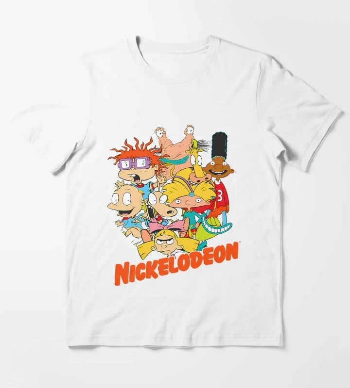 Nickelodeons Cartoon T-Shirt White