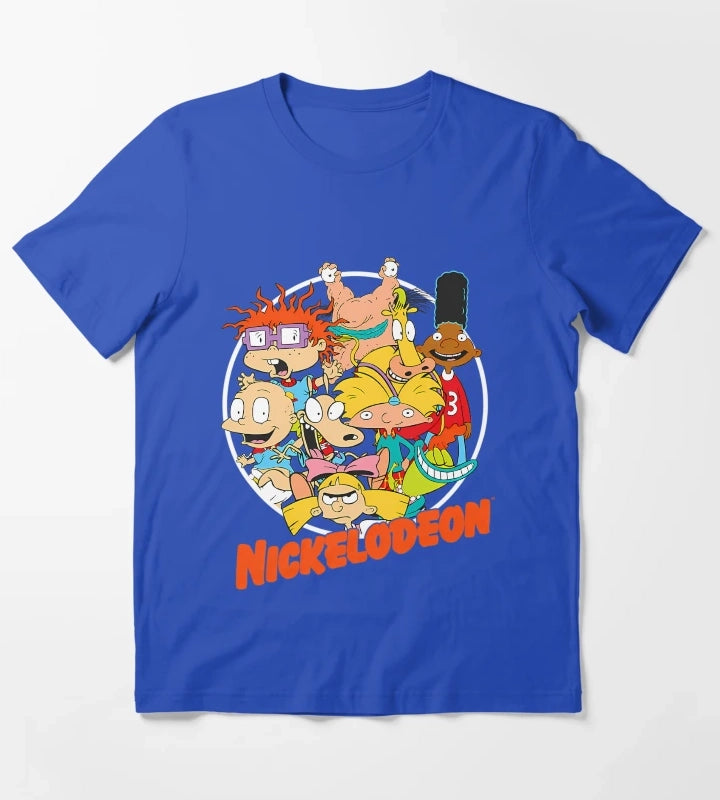 Nickelodeons Cartoon T-Shirt Blue