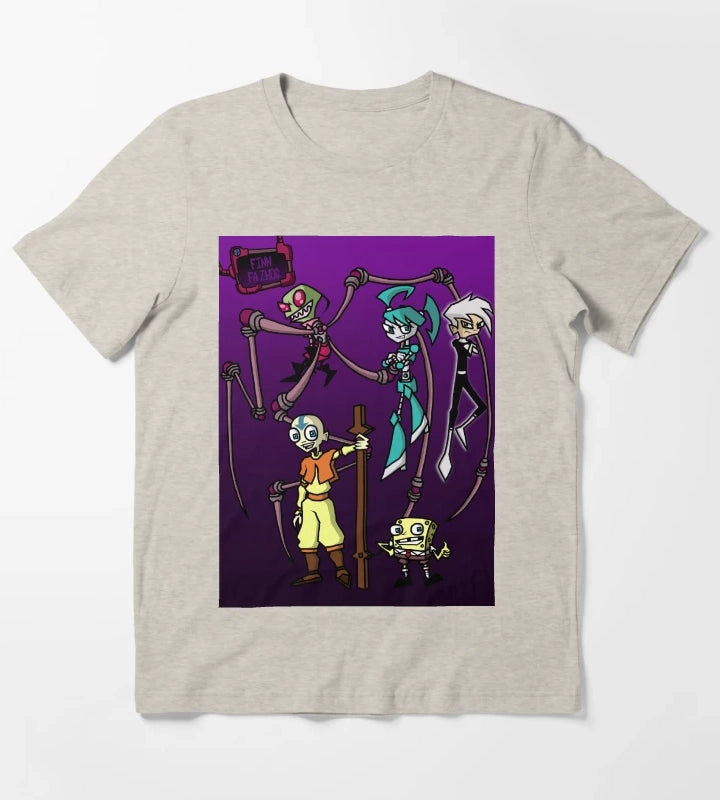 Nicktoon Invaders T-Shirt Cream