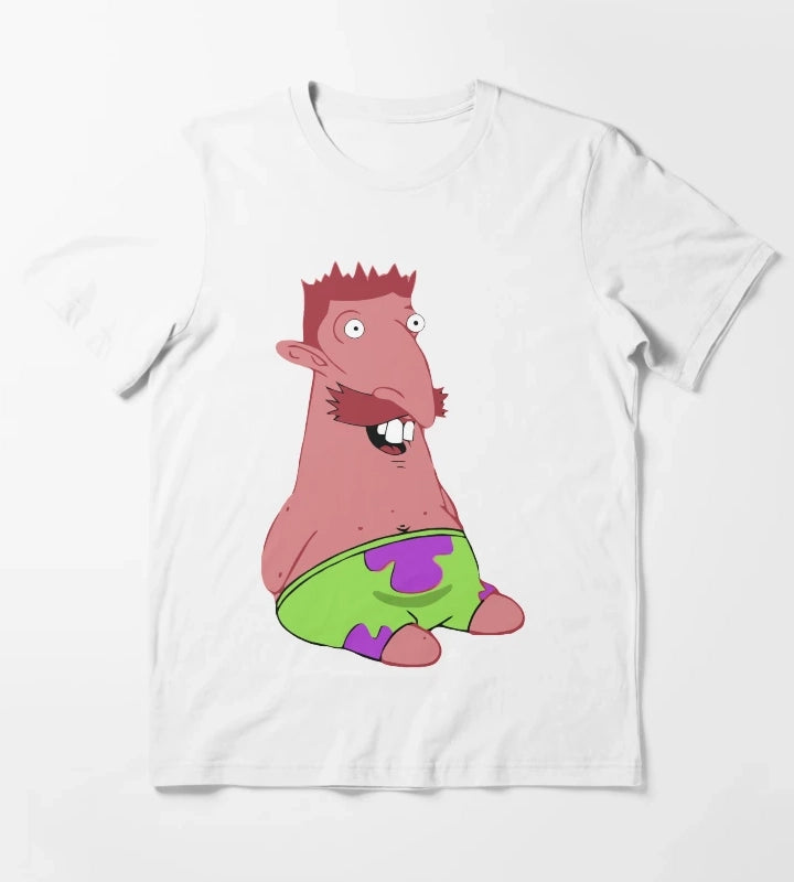 Nigel Thornberry Patrick Star T-Shirt White