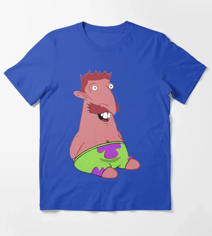 Nigel Thornberry Patrick Star T-Shirt Blue