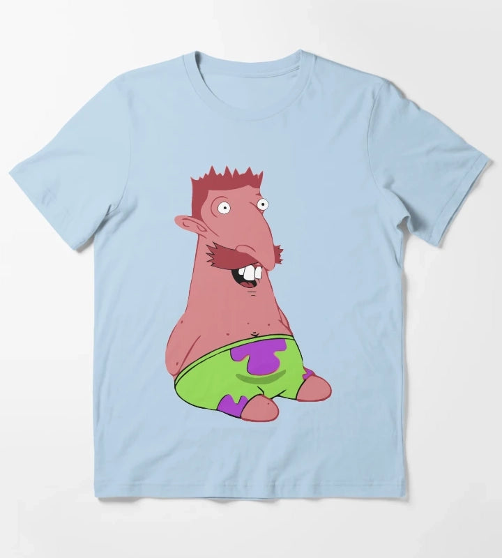 Nigel Thornberry Patrick Star T-Shirt Sky Blue