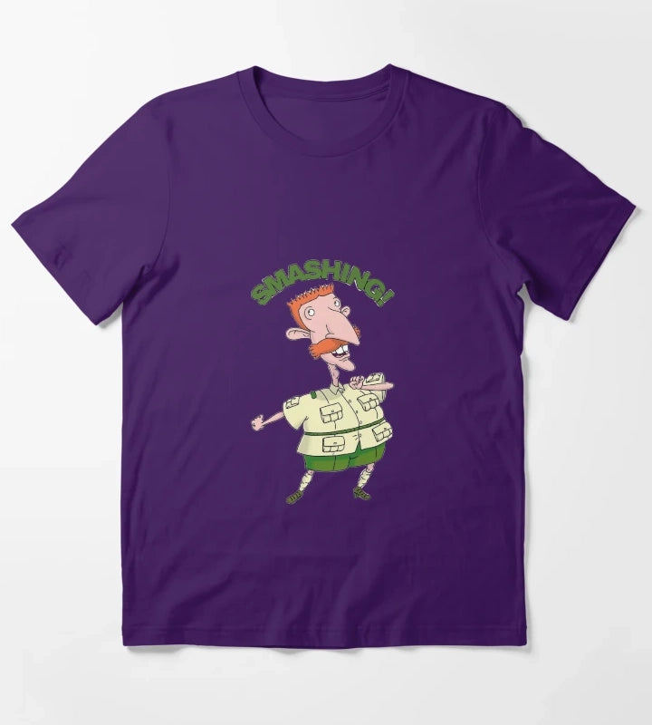 Nigel Thornberry Smashing Wild Thornberrys T-Shirt Purple