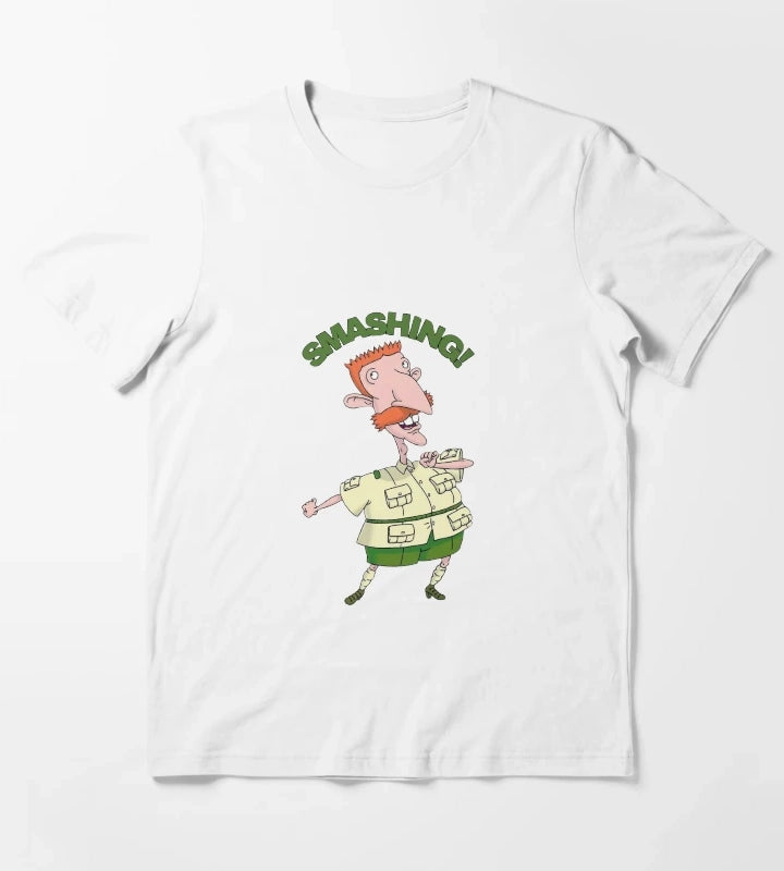 Nigel Thornberry Smashing Wild Thornberrys T-Shirt White