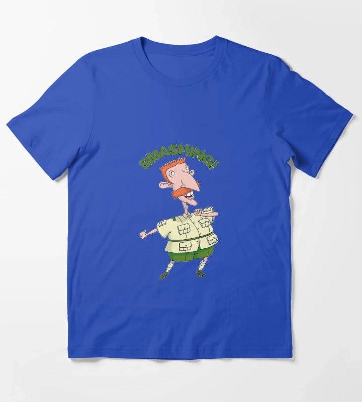 Nigel Thornberry Smashing Wild Thornberrys T-Shirt Blue