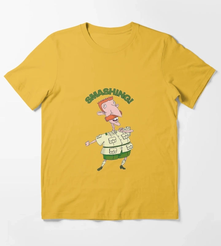 Nigel Thornberry Smashing Wild Thornberrys T-Shirt Yellow