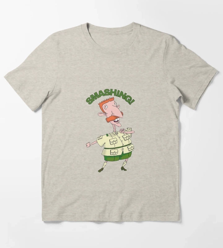 Nigel Thornberry Smashing Wild Thornberrys T-Shirt Cream