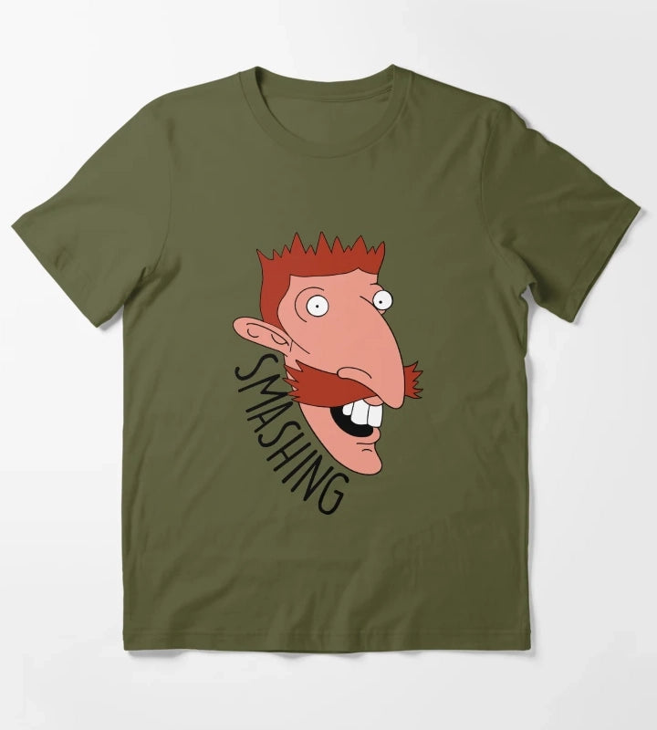 Nigel Thornberry T-Shirt Olive Green