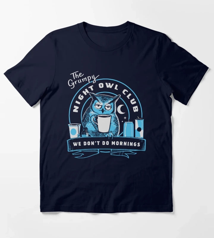Night Owl Club T-Shirt Navy
