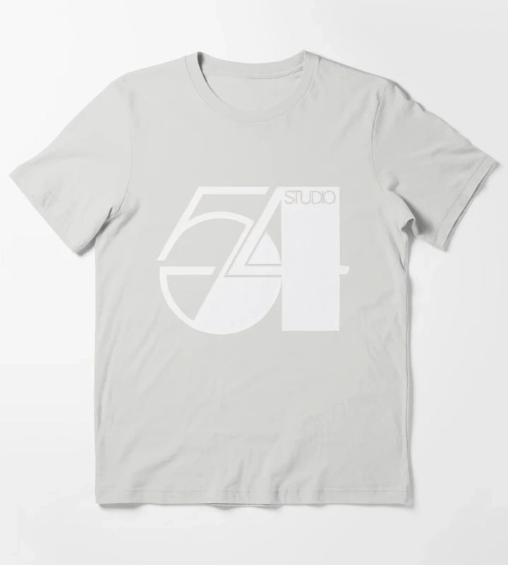 Nightlife 54 New York Music Party Disco 54 Club T-Shirt Light Grey