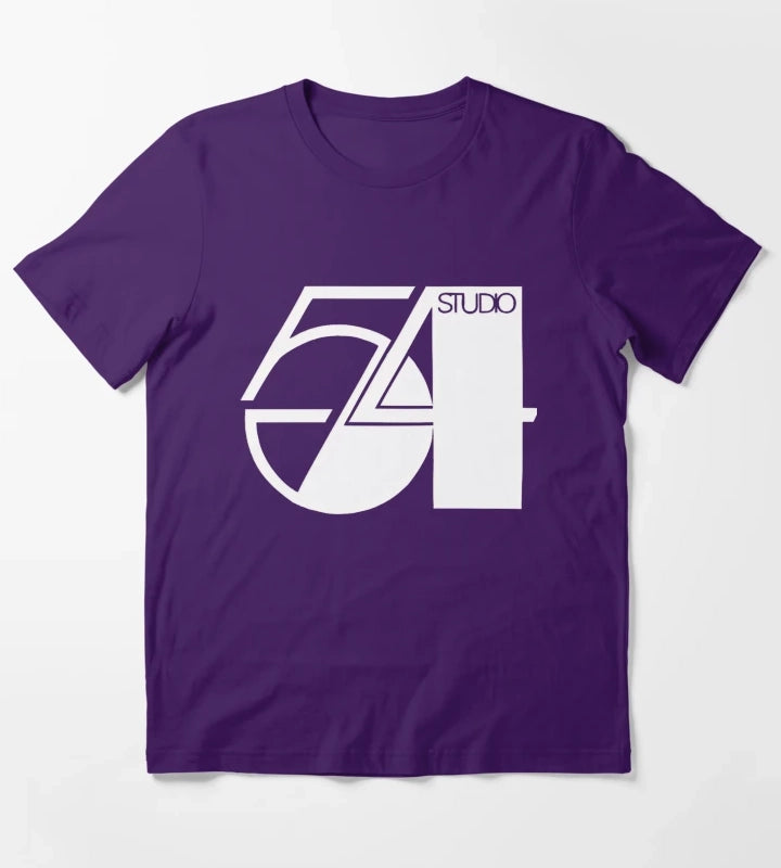 Nightlife 54 New York Music Party Disco 54 Club T-Shirt Purple