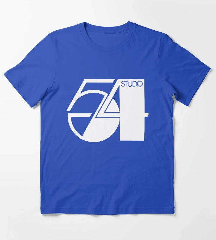 Nightlife 54 New York Music Party Disco 54 Club T-Shirt Blue