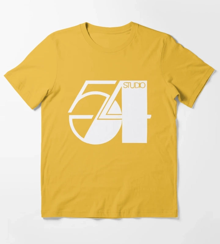 Nightlife 54 New York Music Party Disco 54 Club T-Shirt Yellow