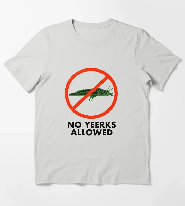 No Yeerks Allowed Animorphs T-Shirt Light Grey