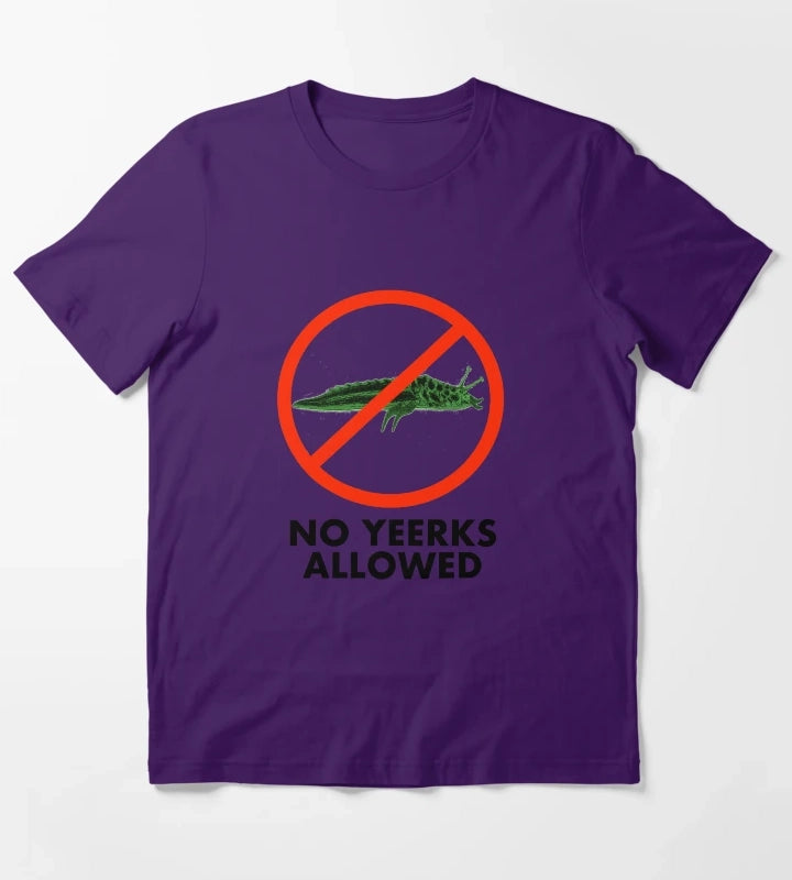 No Yeerks Allowed Animorphs T-Shirt Purple