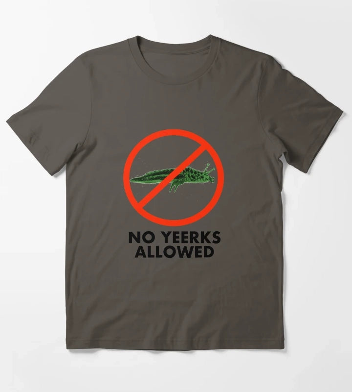 No Yeerks Allowed Animorphs T-Shirt Dark Grey