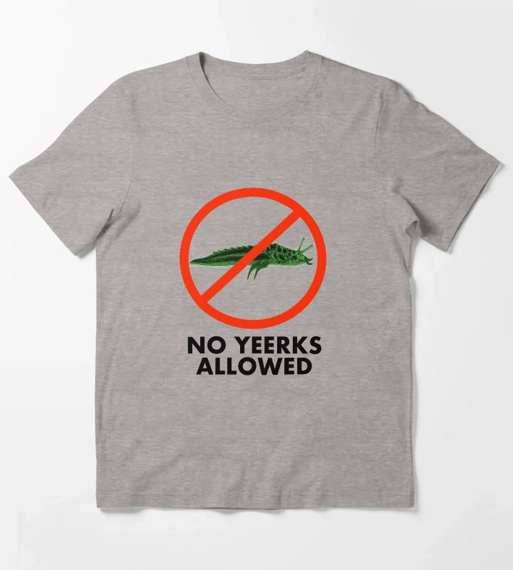 No Yeerks Allowed Animorphs T-Shirt Heather Grey