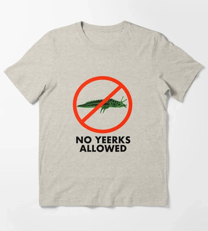 No Yeerks Allowed Animorphs T-Shirt Cream