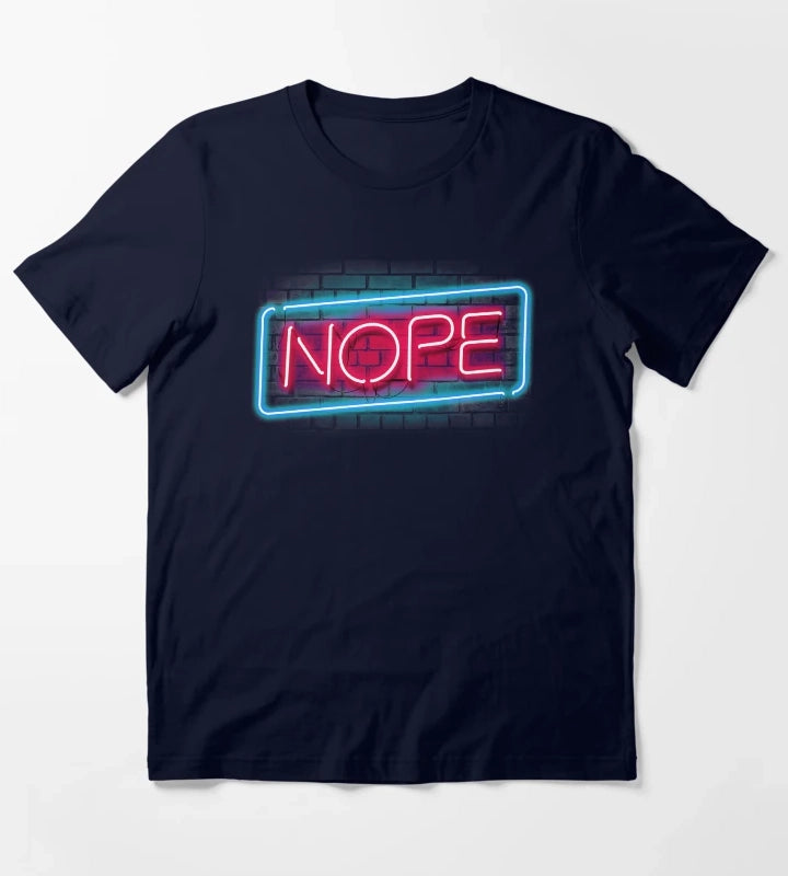 Nope T-Shirt Navy