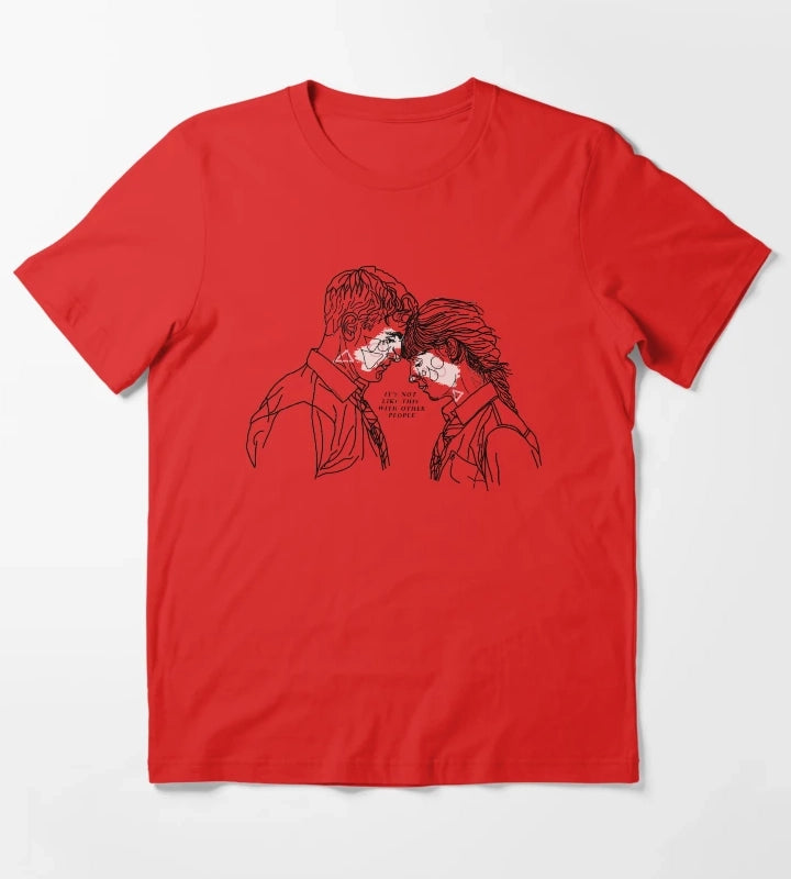 Normal People Connell Marianne with colour T-Shirt Red