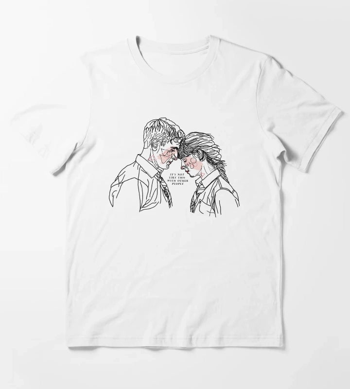 Normal People Connell Marianne with colour T-Shirt White