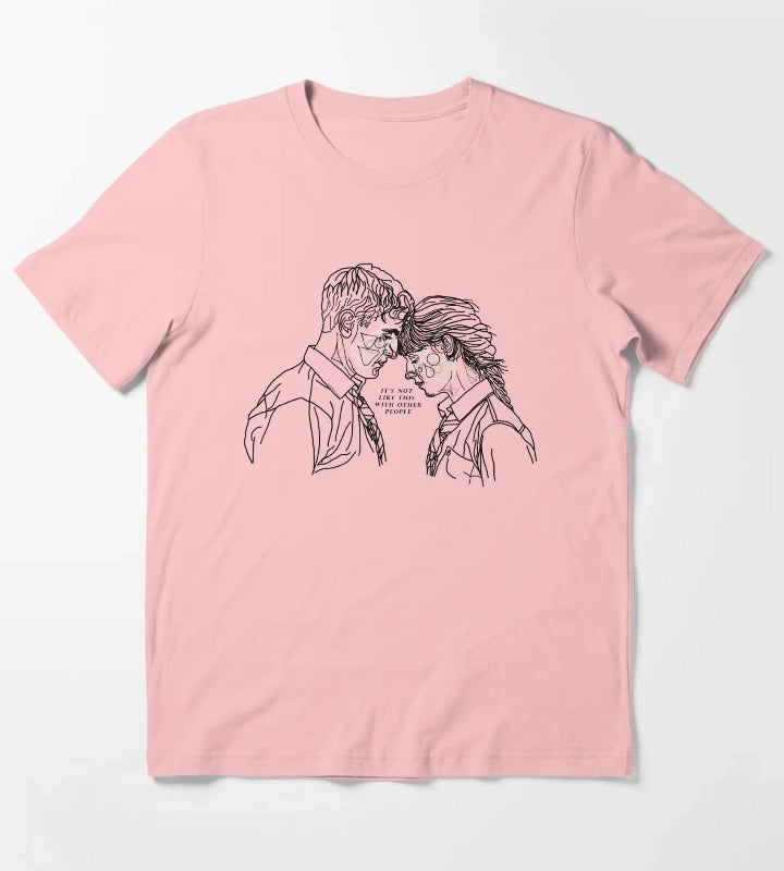 Normal People Connell Marianne with colour T-Shirt Dark Grey