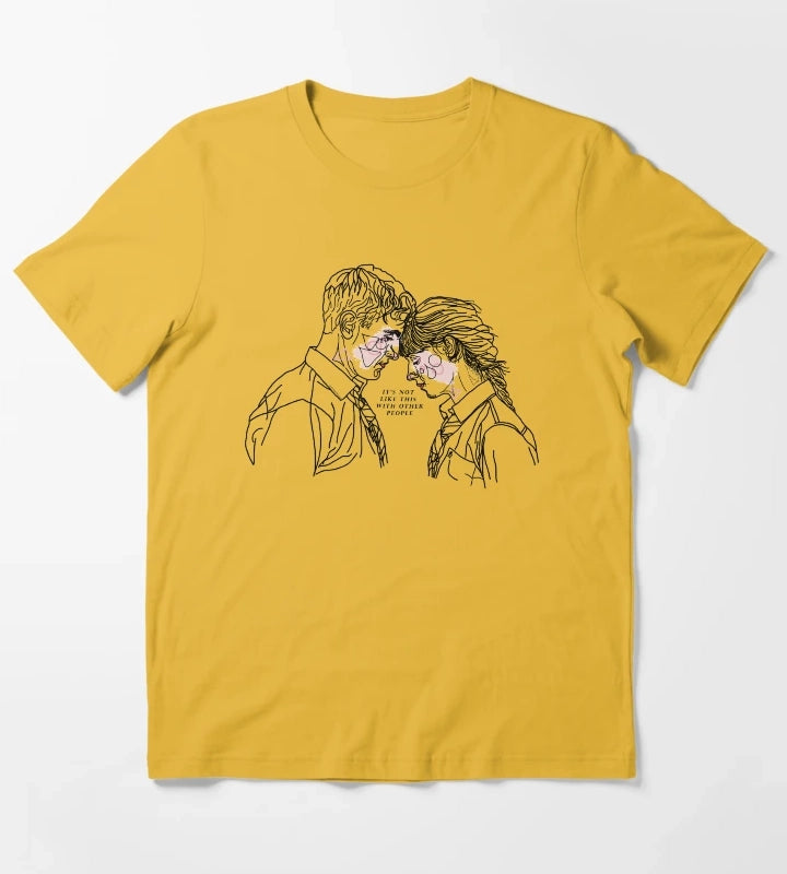 Normal People Connell Marianne with colour T-Shirt Yellow