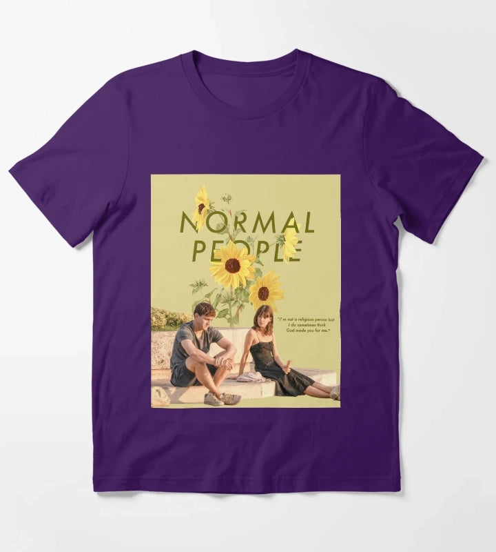 Normal People T-Shirt Purple