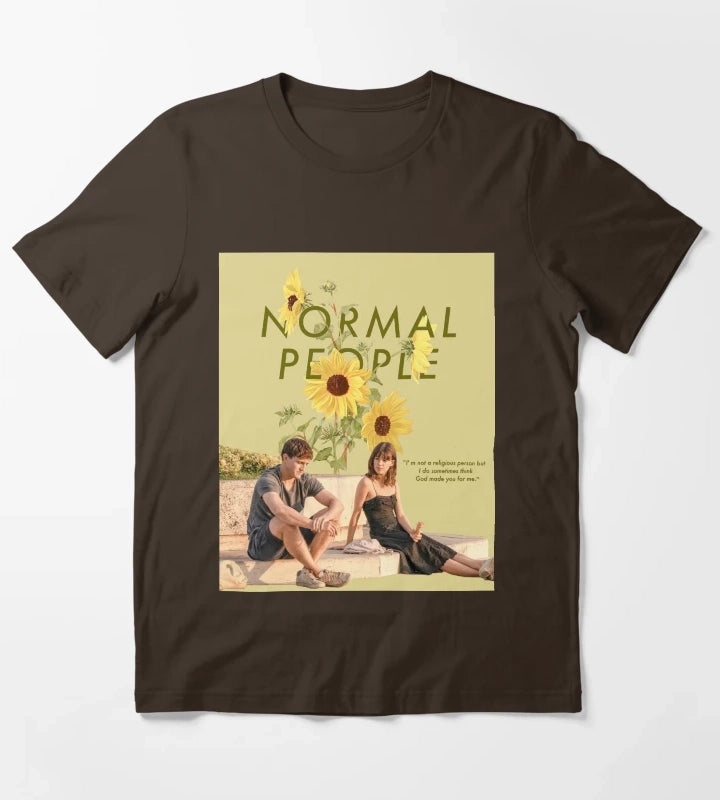 Normal People T-Shirt Brown
