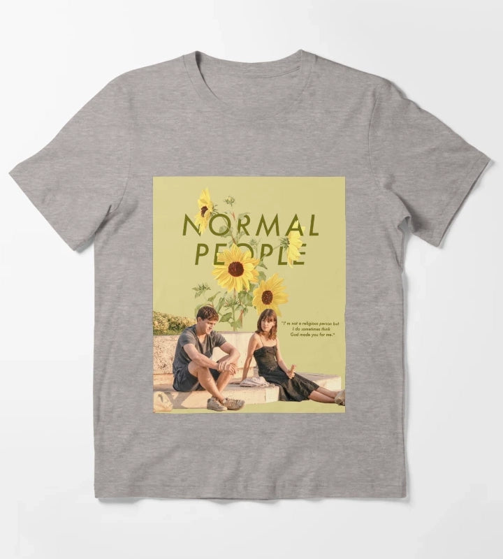 Normal People T-Shirt Heather Grey