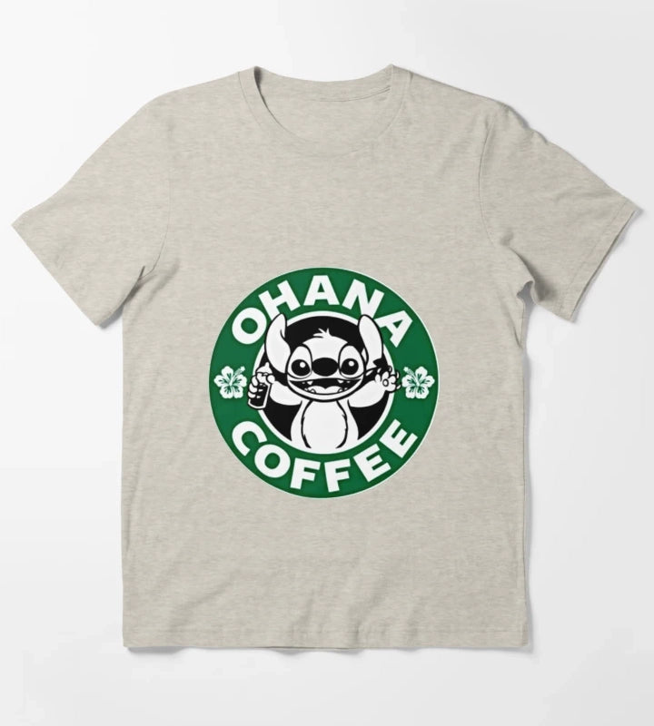 Ohana coffee T-Shirt Cream