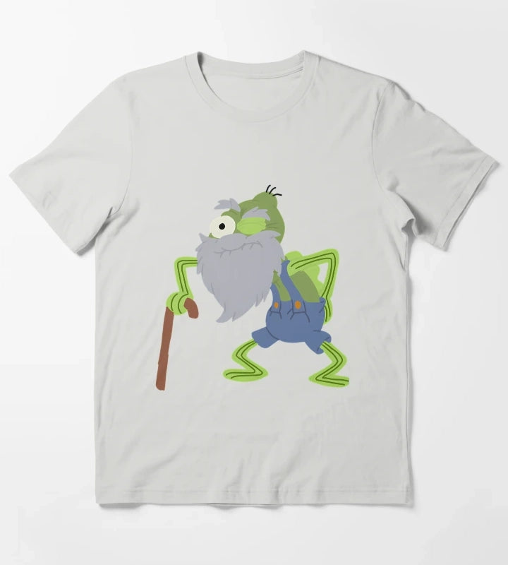 Old Man Jenkins T-Shirt Light Grey