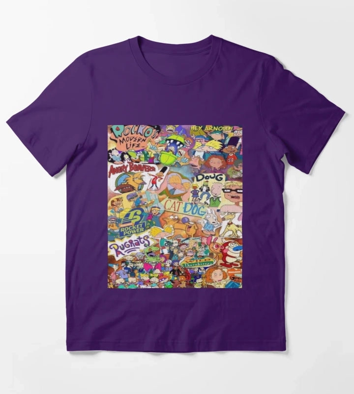 Old Nickelodeon Shows T-Shirt Purple