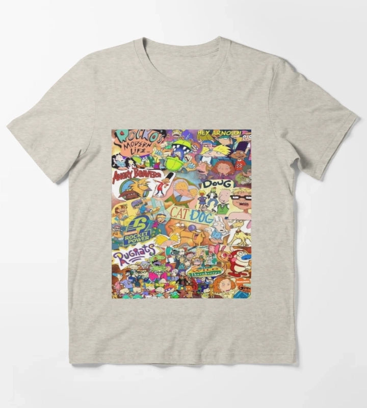Old Nickelodeon Shows T-Shirt Cream