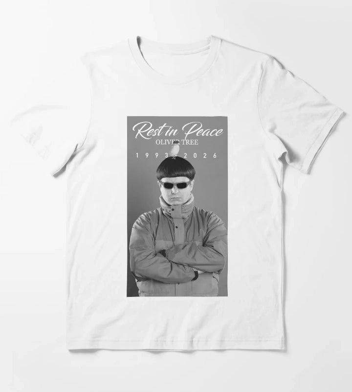 Oliver Tree Rest in Peace T-Shirt White