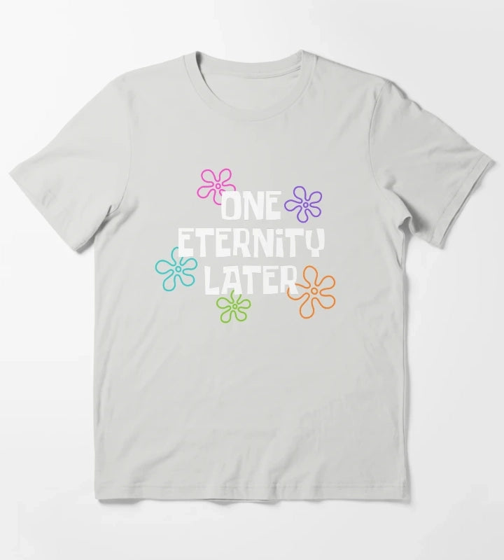 One Eternity Later Spongebob T-Shirt Light Grey