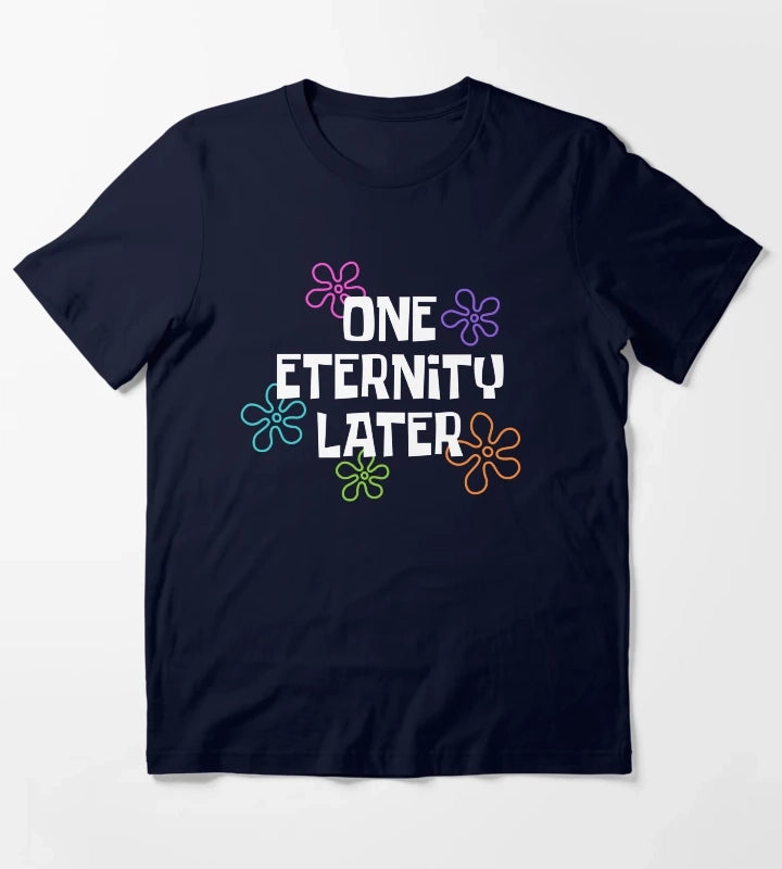 One Eternity Later Spongebob T-Shirt Navy