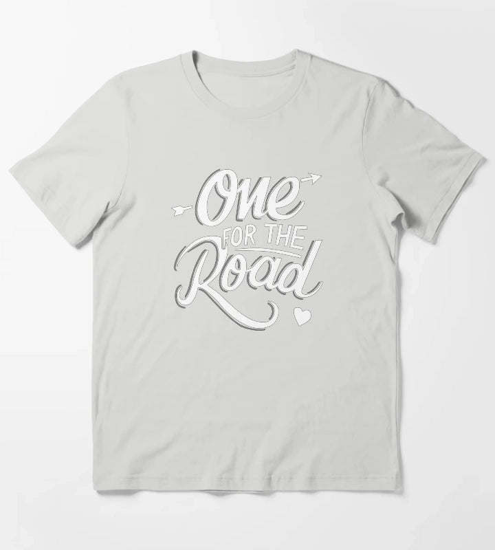 One For The Road T-Shirt Light Grey