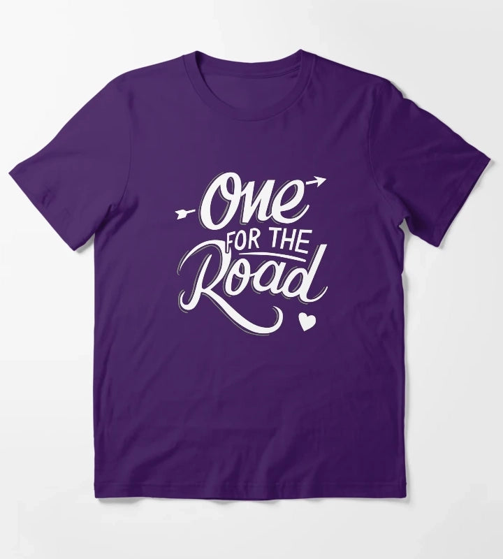 One For The Road T-Shirt Purple