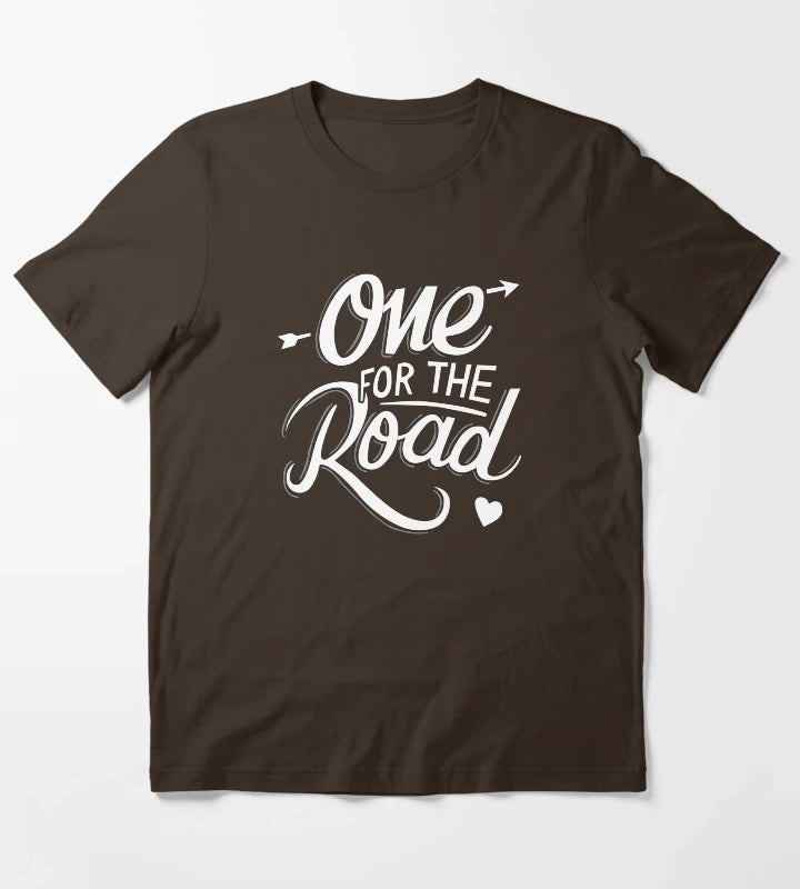 One For The Road T-Shirt Brown