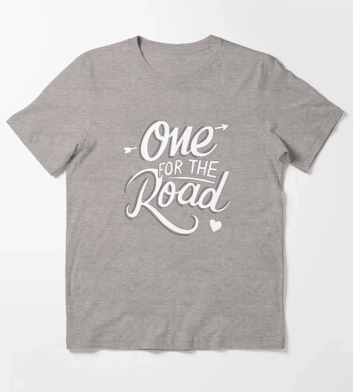 One For The Road T-Shirt Heather Grey