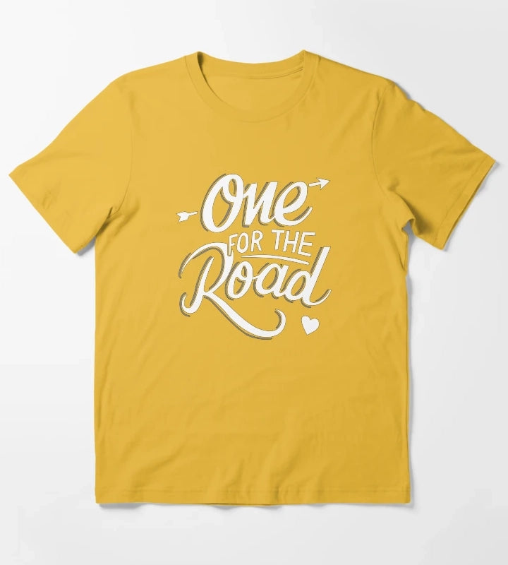 One For The Road T-Shirt Yellow